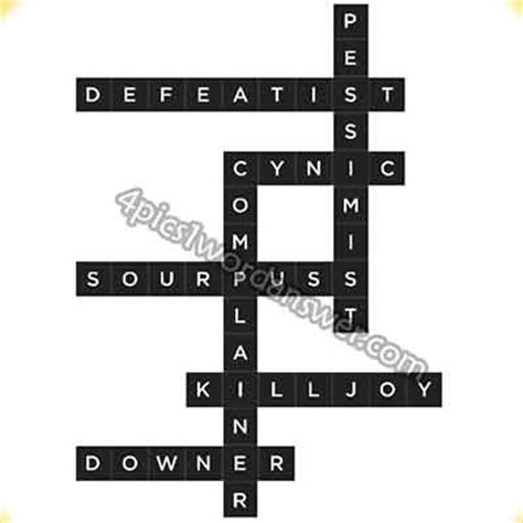 Click the answer to find similar crossword clues. . Party pooper crossword clue